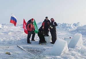 Айс-дайверы на Северном Полюсе!!!